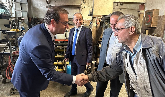 Rıdvan Uz ilçelerde seçmenleriyle buluştu