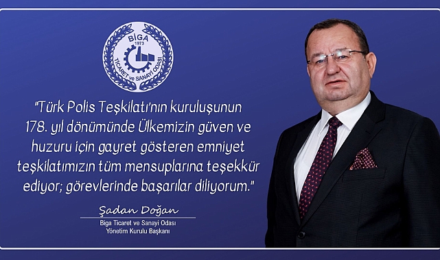 Şadan Doğan, Polis Haftası'nı kutladı