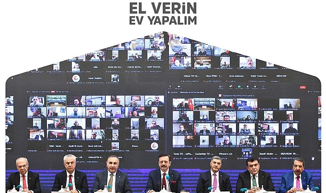 TOBB, 1 milyar lira destekle deprem bölgesi için konut seferberliği başlattı