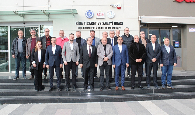 AK Partili Milletvekili Adayları Biga TSO'da