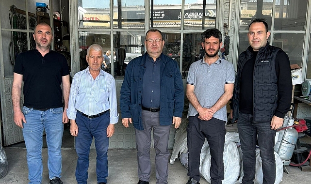 Başkan Doğan'dan Küçük Sanayi Sitesi ziyareti