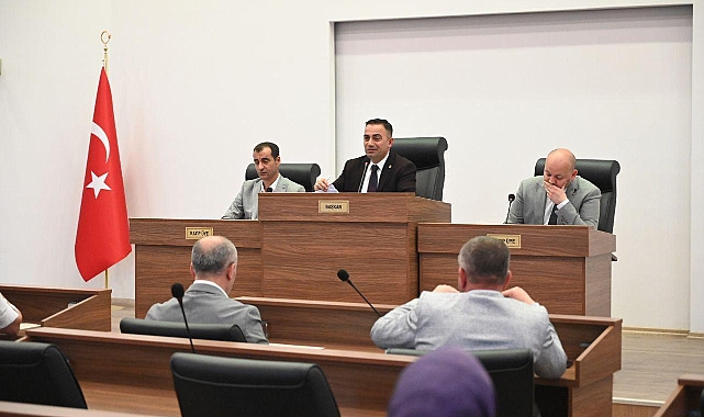 Biga Belediyesi'nde meclis toplantısı