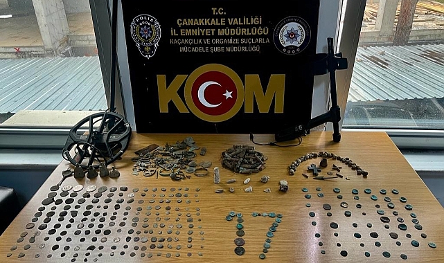 Biga'da tarihi eser operasyonu