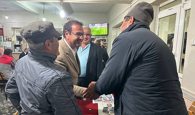 Köylerde vatandaşlarla buluştu