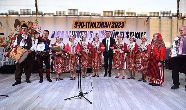 Biga Alışveriş ve Kültür Festivali yoğun ilgi gördü