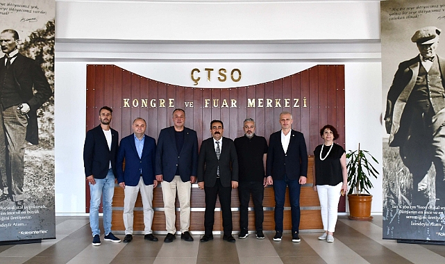 Celal Taşci'den ÇTSO'ya iade-i ziyaret
