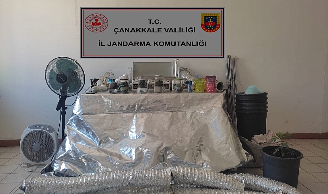 Gelibolu'da uyuşturucu operasyonu
