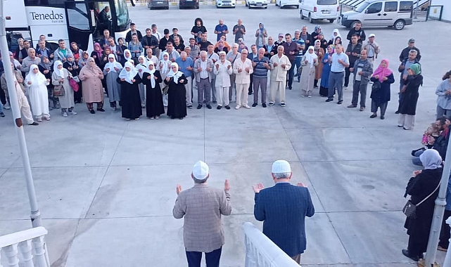Hacı adayları kutsal topraklara uğurlandı