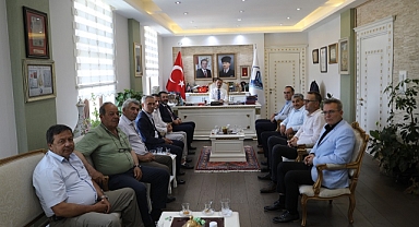 Oda Başkanları'ndan Vali Aktaş'a ziyaret