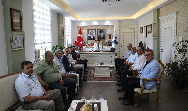 Oda Başkanları'ndan Vali Aktaş'a ziyaret