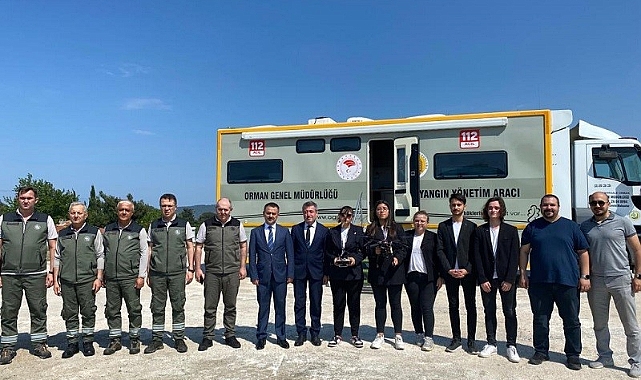 Orman yangınlarıyla mücadeleye 'Dron' desteği