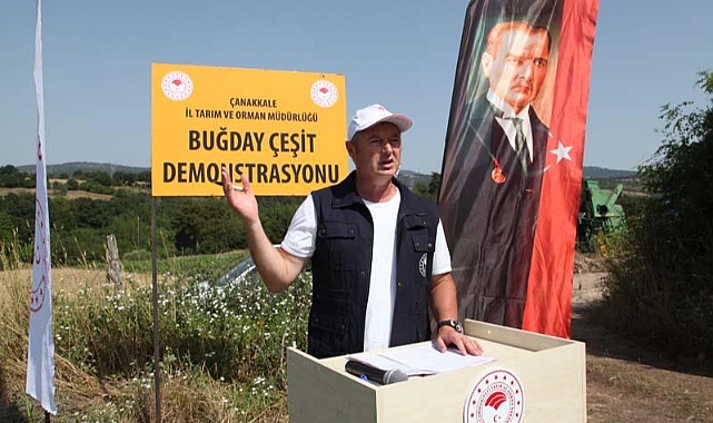 Balcılar Köyünde buğday çeşitleri tanıtıldı