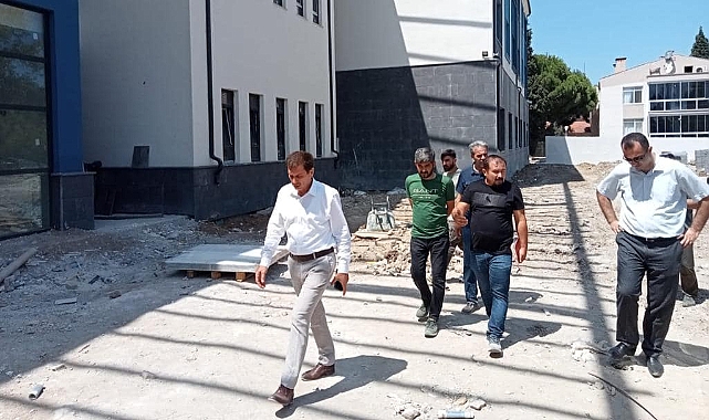 Sezgin'den okul incelemesi