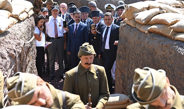 "1915 Siper Canlandırması" ziyarete açıldı