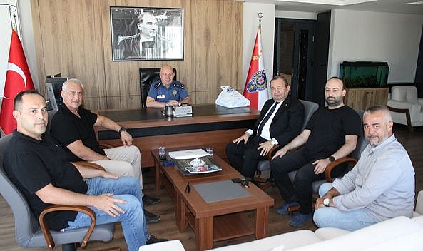 Biga TSO'dan Emniyet Müdürüne hayırlı olsun ziyareti