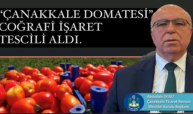 Çanakkale Domatesine coğrafi işaret