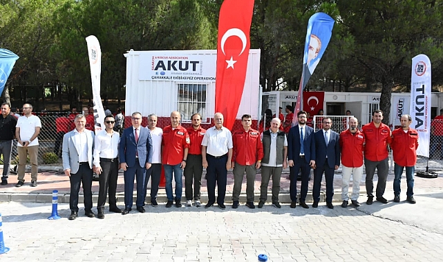 Çanakkale'nin Kepez Beldesi'nde AKUT Operasyon Merkezi açıldı