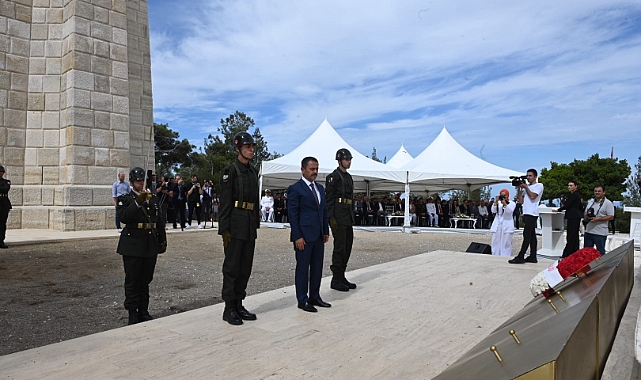 Conkbayırı'nda Anafartalar Zaferi töreni