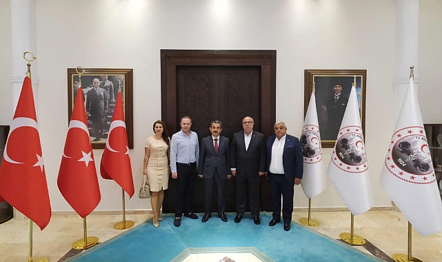 ÇTB heyetinden Vali Ekici'ye ziyaret