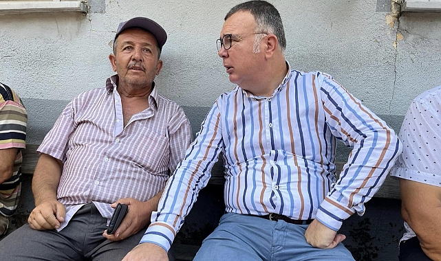 Kepez Belediye Başkanı Birol Arslan, Yangın Bölgesinde