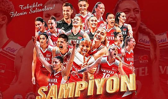 Ayhan Gider'den Filenin Sultanları'na tebrik