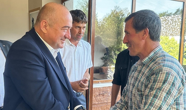 Ayhan Gider muhtarların taleplerini dinledi