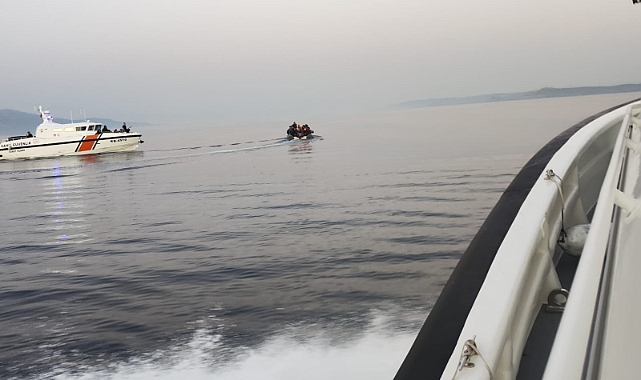 Ayvacık'ta kaçak göçmen operasyonu