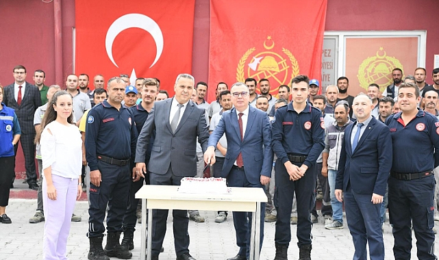 Başkan Arslan İtfaiye Haftası'nı kutladı