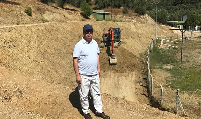 Cemali Burnaz Spor Tesisi'nde yenileme çalışması