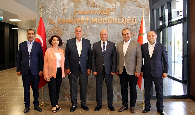 ÇTSO'dan İl Emniyet Müdürüne ziyaret