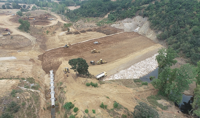 Güreci Göletinde depolanacak su ile 1010 dekar tarım arazisi sulanacak