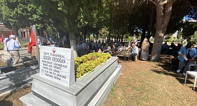 Şehit Tuğgeneral Sezgin Erdoğan anıldı