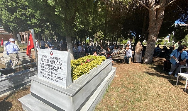 Şehit Tuğgeneral Sezgin Erdoğan anıldı