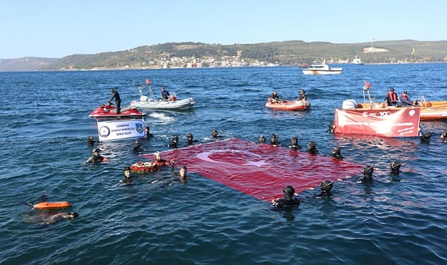 Cumhuriyet'imizin 100. Yılında 100 m. Anı Dalışı