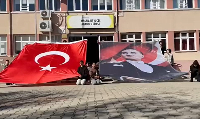 Hasan Ali Yücel Anadolu Lisesi'nden Cumhuriyetin 100. yılına özel proje