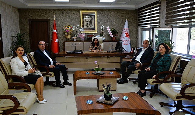 Oda ve Borsa başkanlarından Türkarslan'a ziyaret