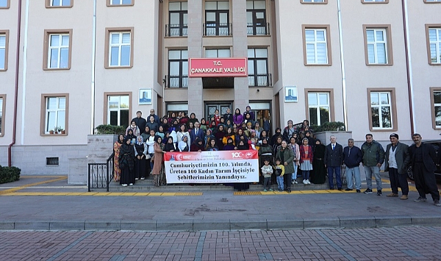 100 kadın tarım işçisi Çanakkale'de