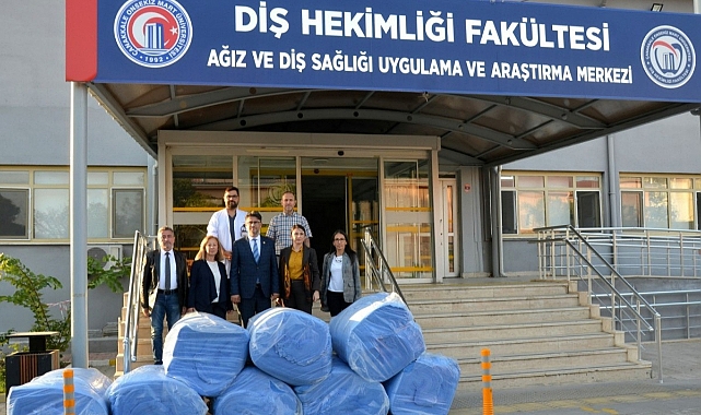 Ağız ve Diş Sağlığı Uygulama ve Araştırma Merkezi'ne destek