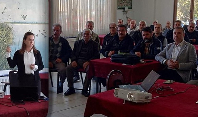Gümüşçay'da üreticilere eğitim