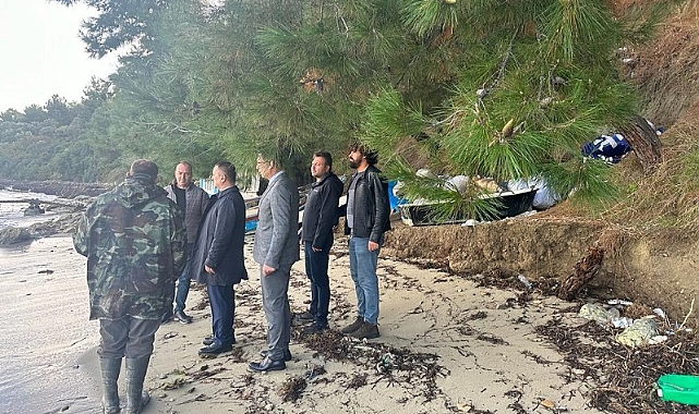 Şiddetli yağış toprak kaymasına neden oldu