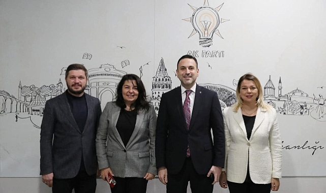 AK Parti'den İskenderoğlu'na tebrik ziyareti