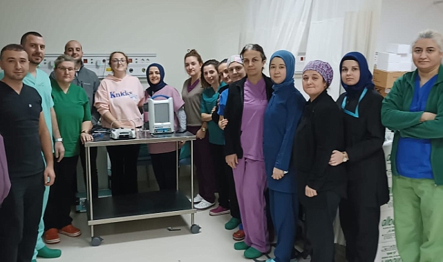 Biga Devlet Hastanesi'ne yeni cihaz