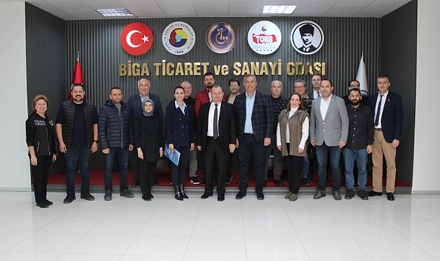 Biga TSO'da stratejik plan toplantısı yapıldı