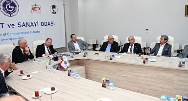 Biga TSO'da tarihi toplantı: Eski başkanlar buluştu