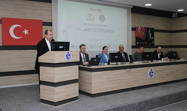 Biga TSO'da yılın son toplantısı yapıldı