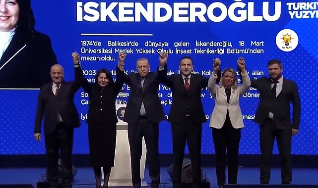 AK Parti adayı Jülide İskenderoğlu oldu