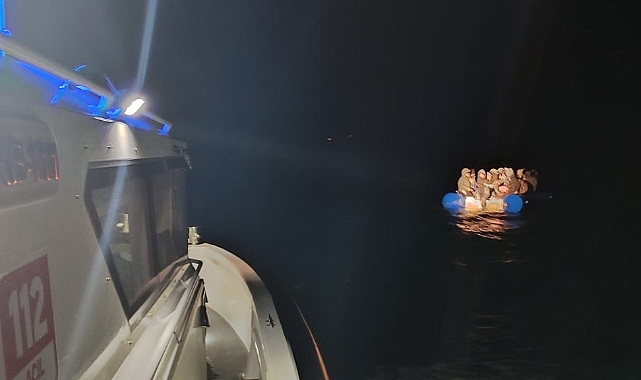 Ayvacık'ta 39 kaçak göçmen yakalandı