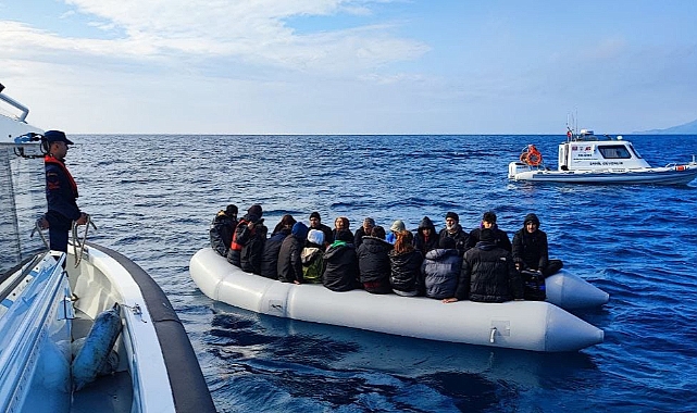 Ayvacık'ta göçmen operasyonu