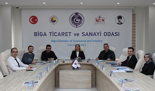 Biga TSO'da komite toplantısı