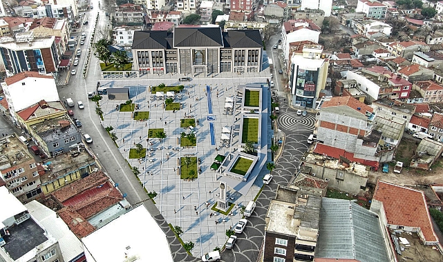 Ezine Kent Meydanı Projesi için ihale yapılacak